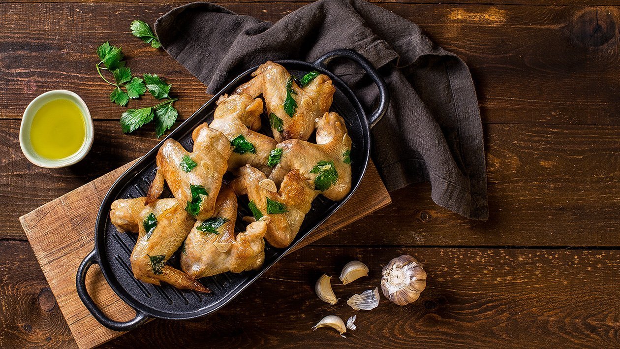 Lime Garlic Fusion Chicken Wings Lime Garlic Fusion Chicken Wings