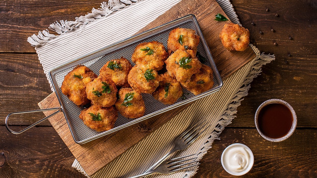 Macaroni Béchamel Fried Balls Macaroni Béchamel Fried Balls