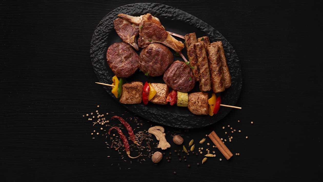Mix Grill with Balsamic Mix Grill with Balsamic