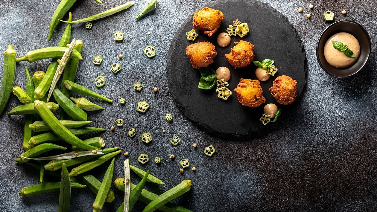 Okra Hush Puppies Okra Hush Puppies