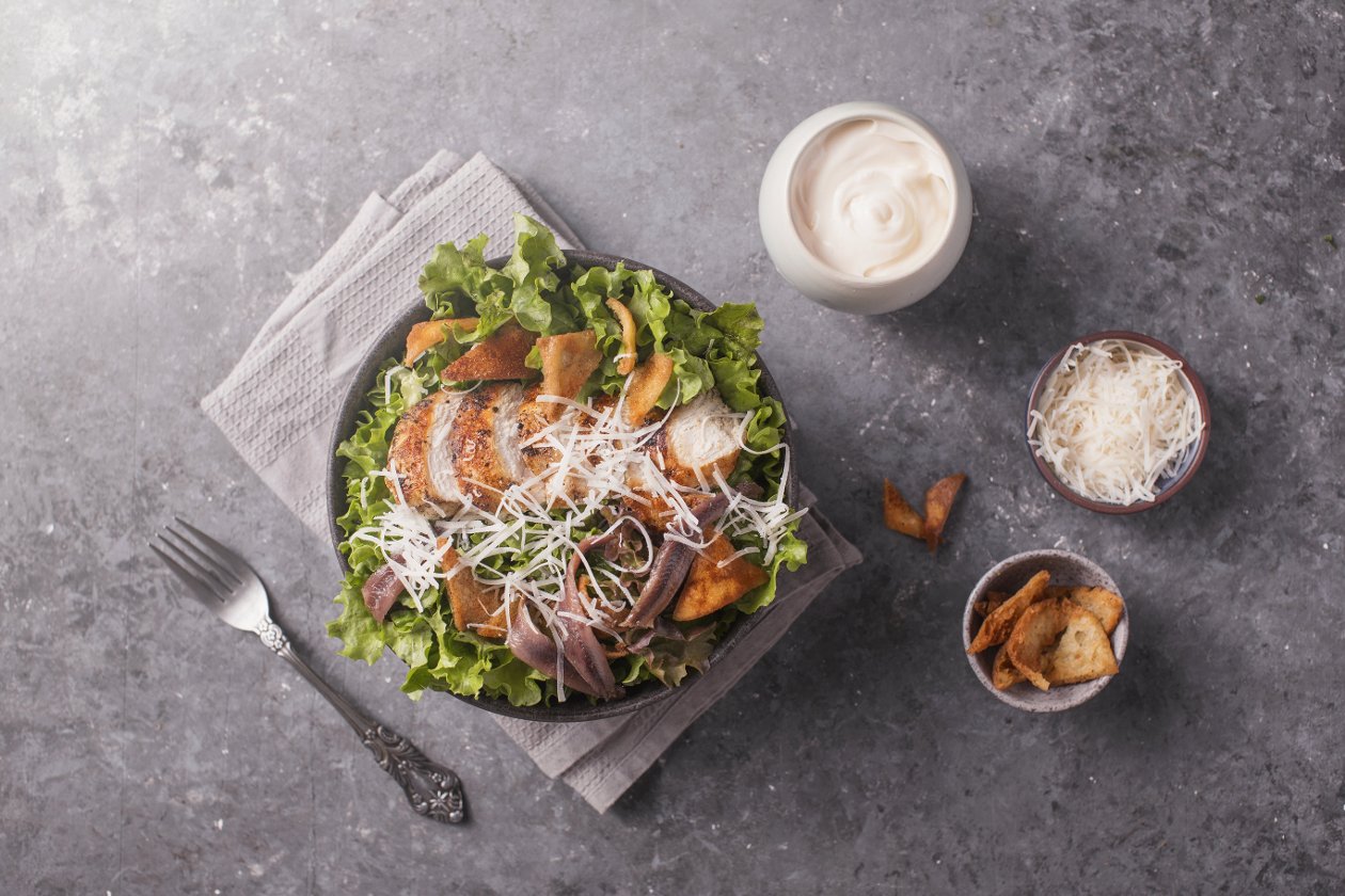 Pharaoh Salad with Balady Crouton Pharaoh Salad with Balady Crouton