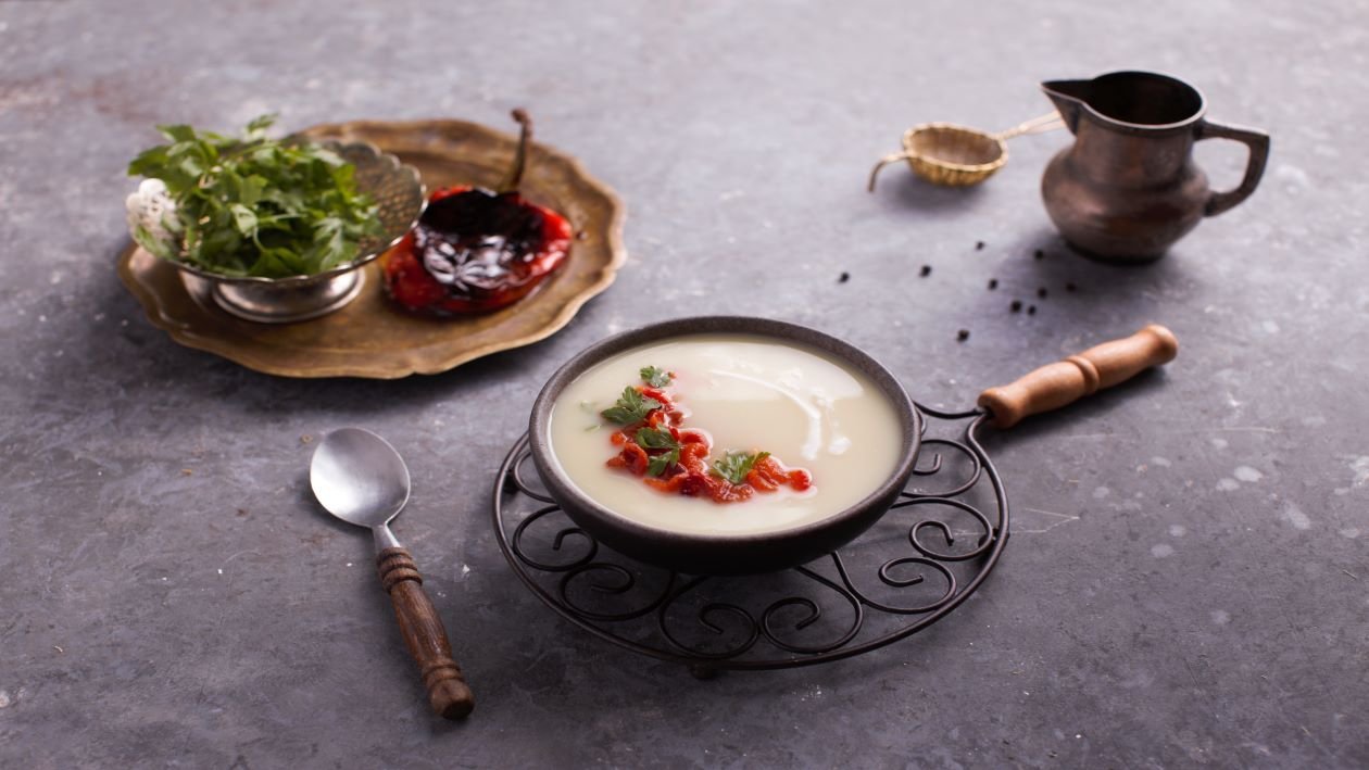 Roasted Red Peppers and Potato Soup Roasted Red Peppers and Potato Soup