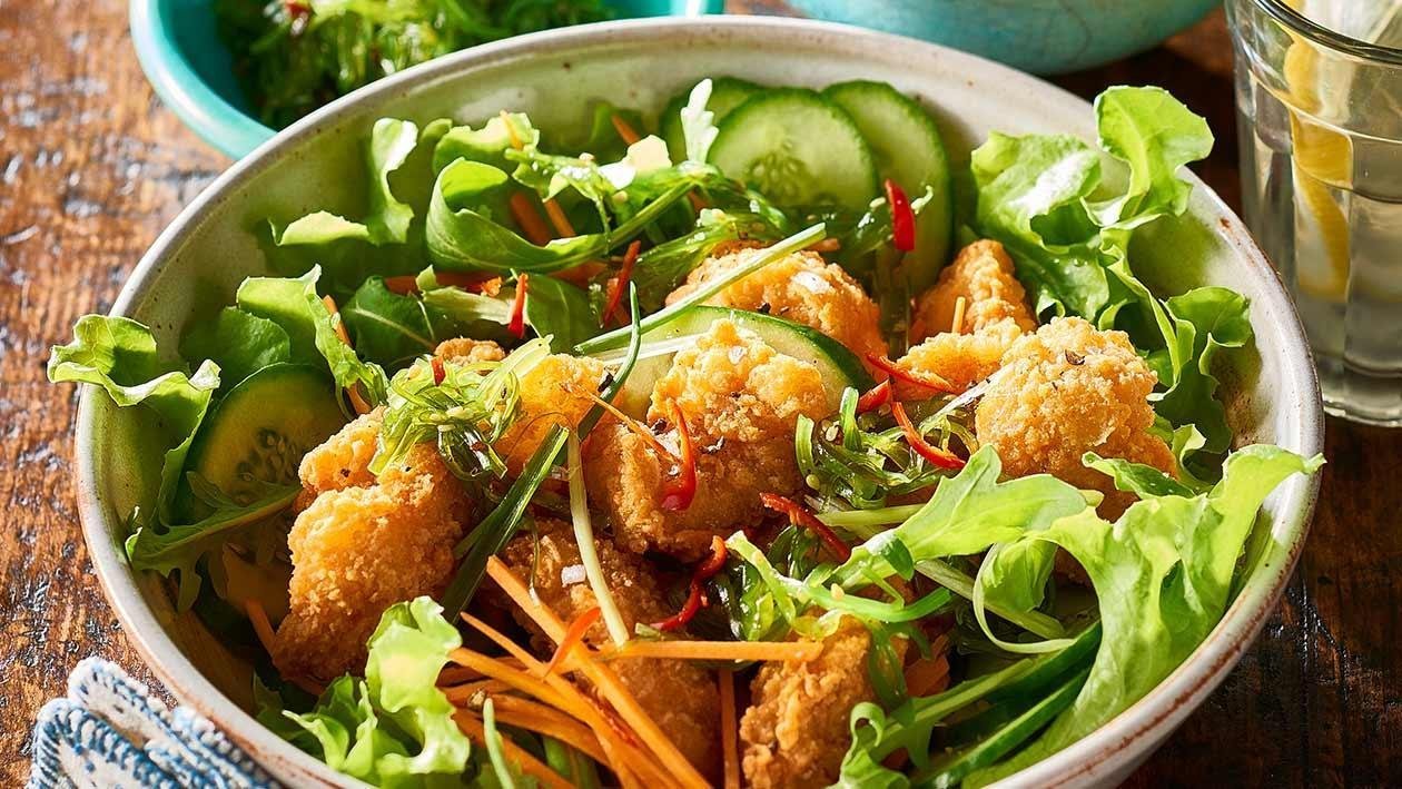 Salt and Pepper Squid Salad Salt and Pepper Squid Salad