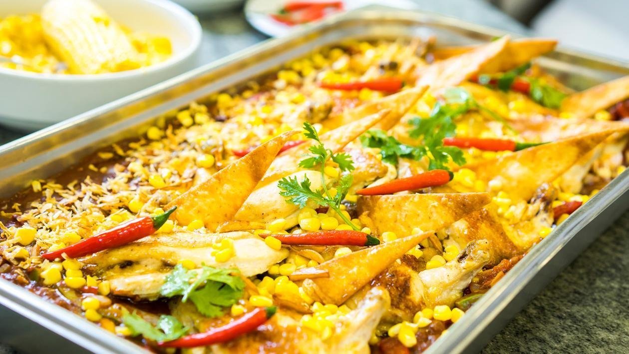 Spicy Boneless Chicken & Corn Spicy Boneless Chicken & Corn