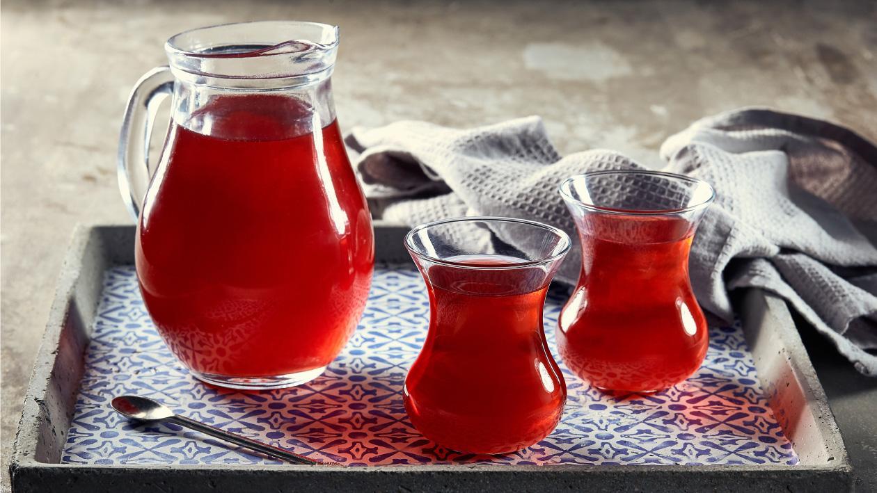 Strawberry Hibiscus Juice Strawberry Hibiscus Juice