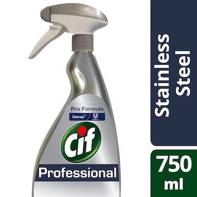 750ml cif cleaner formula spray stainless steel pro