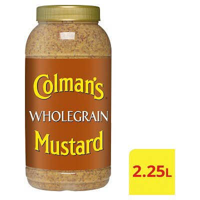 COLMAN'S Wholegrain Mustard 2.25L -