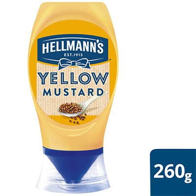 Hellmann's American Style Yellow Mustard 260g -