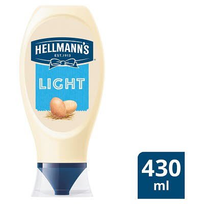 Hellmann's Light Squeezy Mayonnaise 430ml -