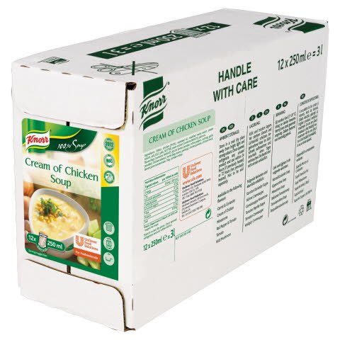 Knorr 100% Soup Cream of Chicken 12 Portions -