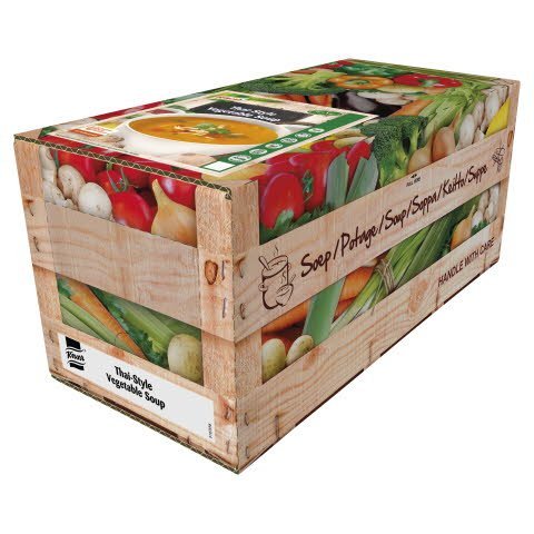 Knorr 100% Soup Thai Style Vegetable 4 x 2.4L -