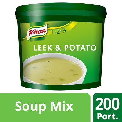 Knorr 123 Leek & Potato 200 portions -