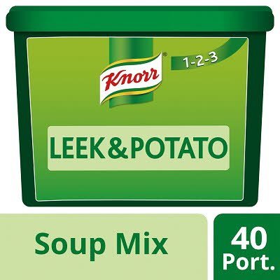 Knorr 123 Leek & Potato Soup 40 portions -