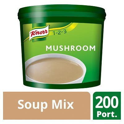 Knorr 123 Mushroom Soup 200 portions -