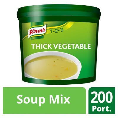 Knorr 123 Thick Vegetable Soup 200 portions -