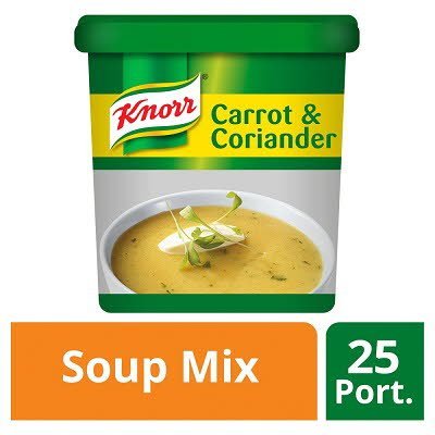 Knorr Classic Carrot & Coriander Soup 25 portions -