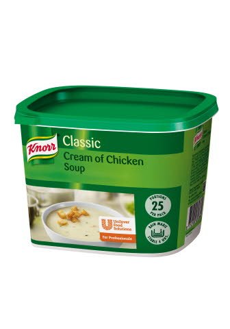 Knorr Classic Cream of Chicken Soup 25 portions -