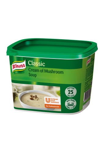 Knorr Classic Cream of Mushroom Soup 25 portions -