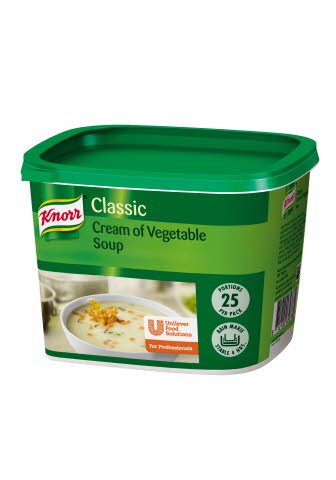 Knorr Classic Cream of Vegetable Soup 25 portions -
