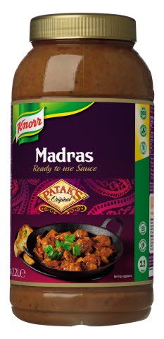Knorr Patak's Madras Sauce 2.2L -
