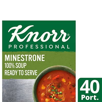 Knorr Professional 100% Soup Minestrone 4x2.4L -