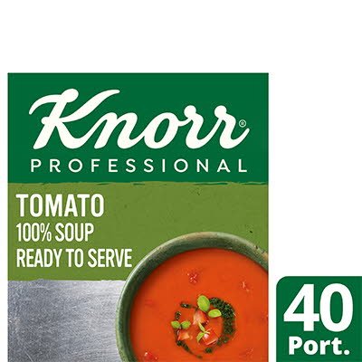 Knorr Professional 100% Soup Tomato 4x2.4L -