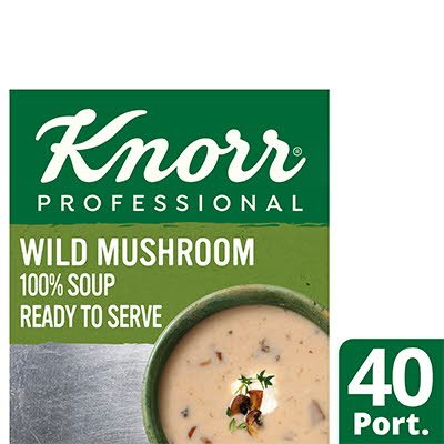 Knorr Professional 100% Soup Wild Mushroom 4x2.4L -