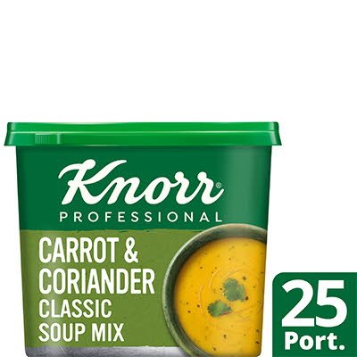 Knorr Professional Classic Carrot & Coriander Soup 25 Port -