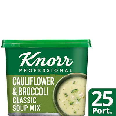 Knorr Professional Classic Cauliflower & Broccoli Soup 25 Port -