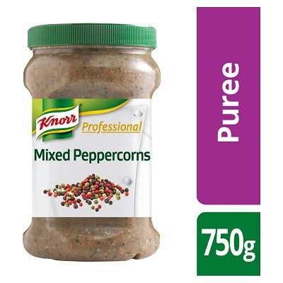 KNORR Professional Mixed Peppercorn Puree 750g -