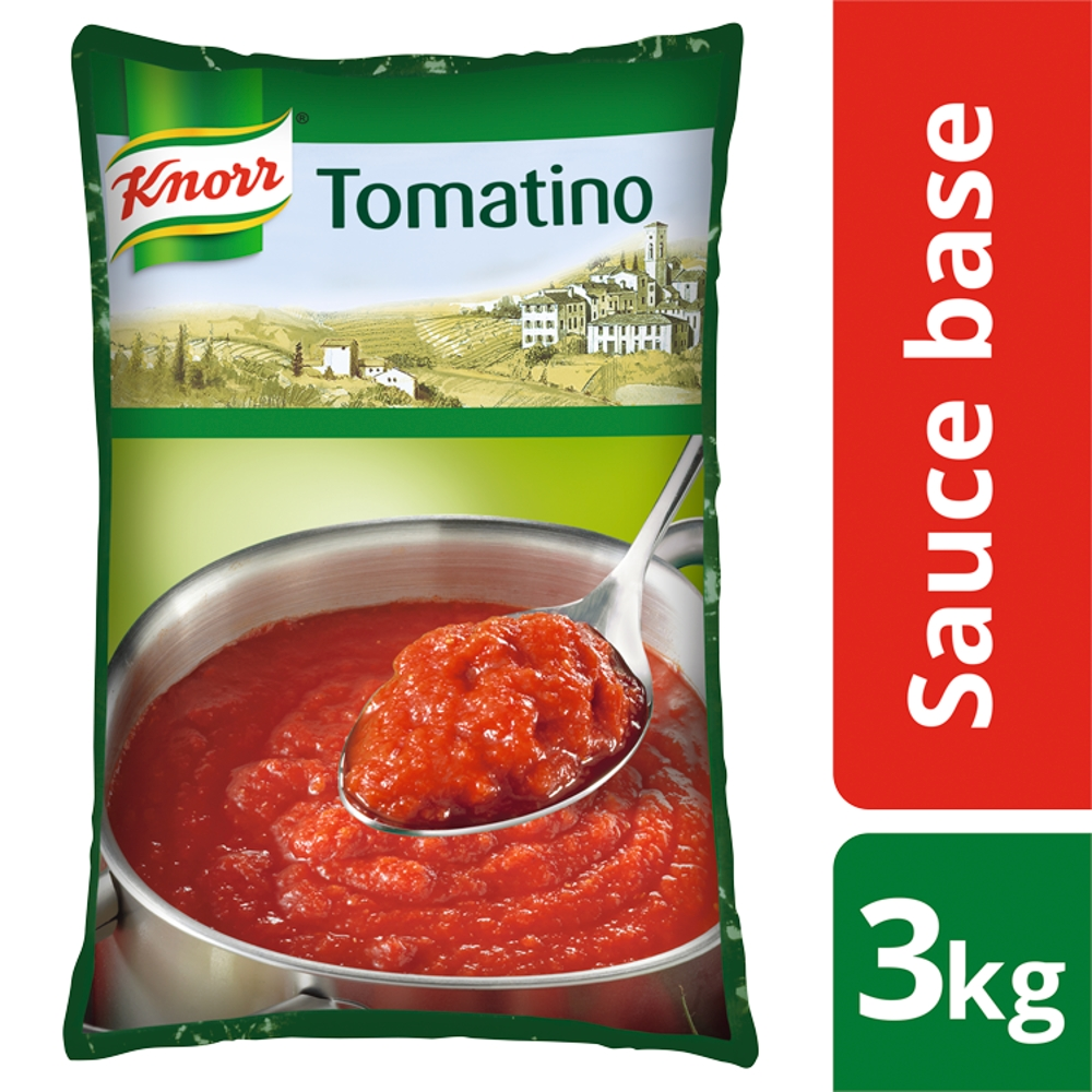 KNORR Tomatino Tomato Sauce Base 3kg - Not all tomatoes are the same
