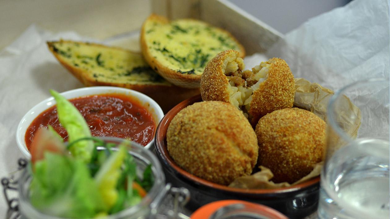 Arancini di Riso - Finnocchiona – recipe Arancini di Riso - Finnocchiona – recipe