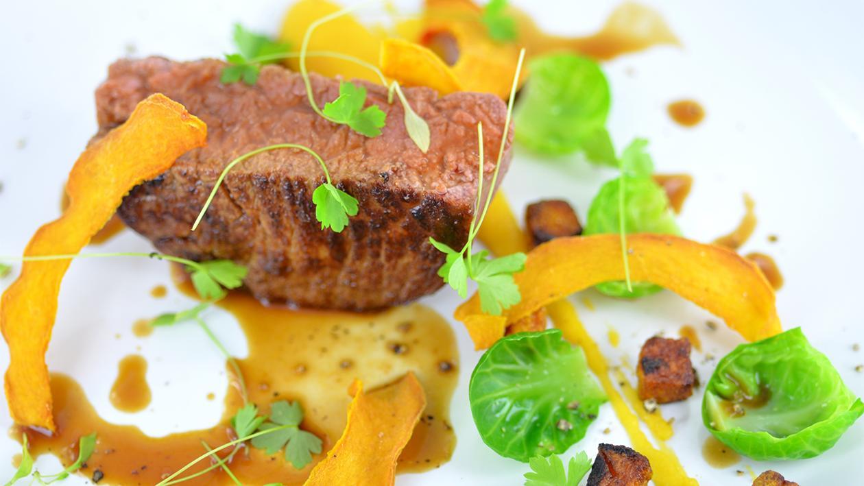 Beef fillet with butternut squash – recipe Beef fillet with butternut squash – recipe