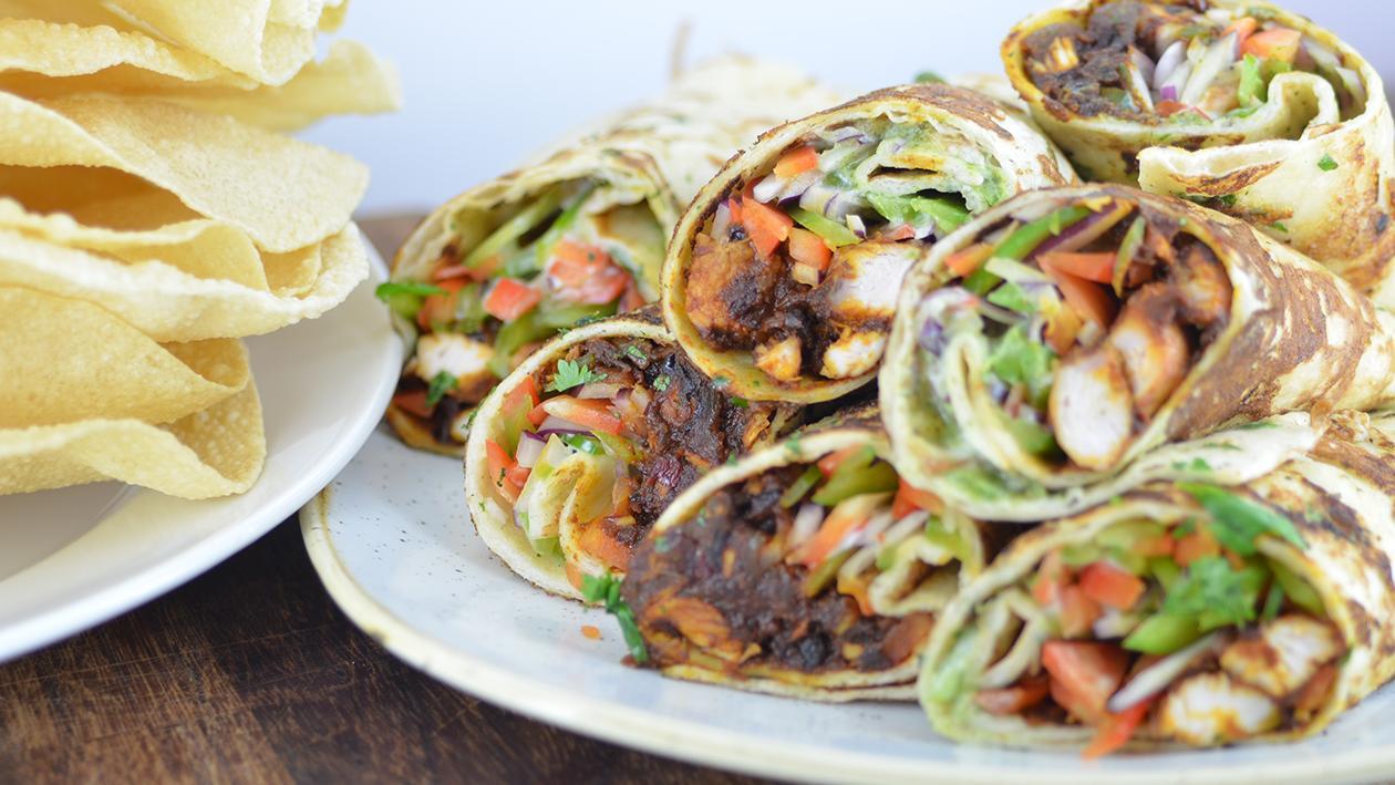 Chicken Kaathi Rolls – recipe Chicken Kaathi Rolls – recipe