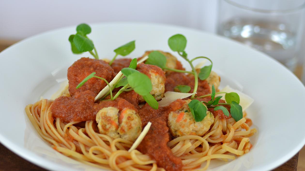 Chicken meatballs with hidden vegetables – recipe Chicken meatballs with hidden vegetables – recipe