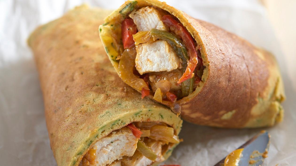 Chicken Tikka Chapati Burrito – recipe Chicken Tikka Chapati Burrito – recipe