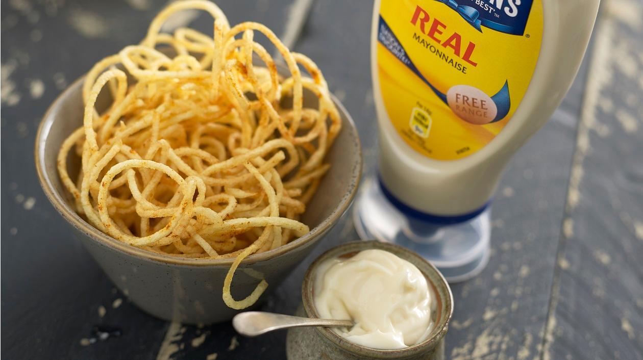 Chilli spiced spaghetti fries recipe Unilever Food Solutions UK