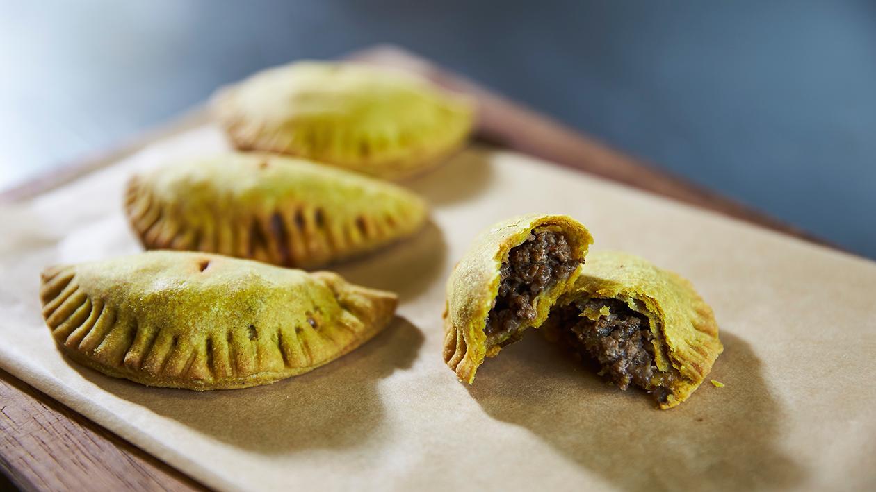 Jamaican jerk patties – recipe Jamaican jerk patties – recipe