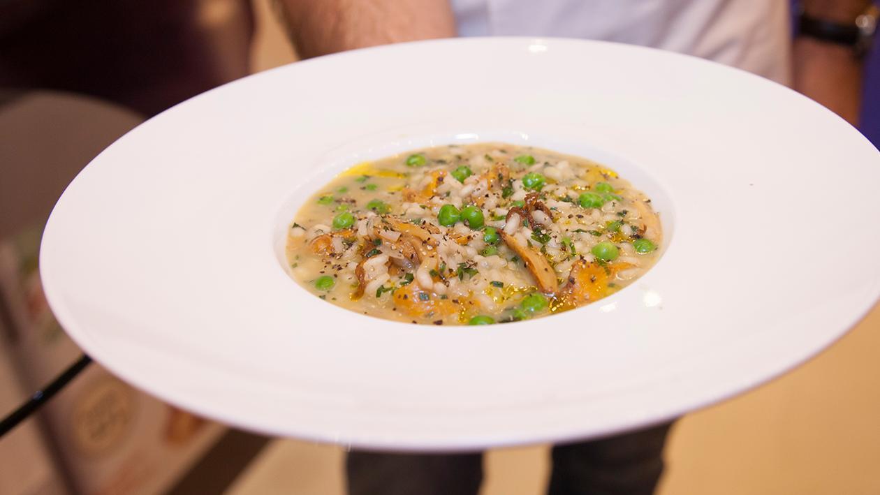 Pea and broad bean risotto – recipe Pea and broad bean risotto – recipe