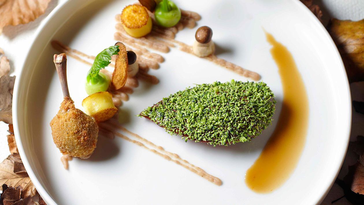Anjou Pigeon Cooked in A Salt Crust With Ras El Hanout Anjou Pigeon Cooked in A Salt Crust With Ras El Hanout