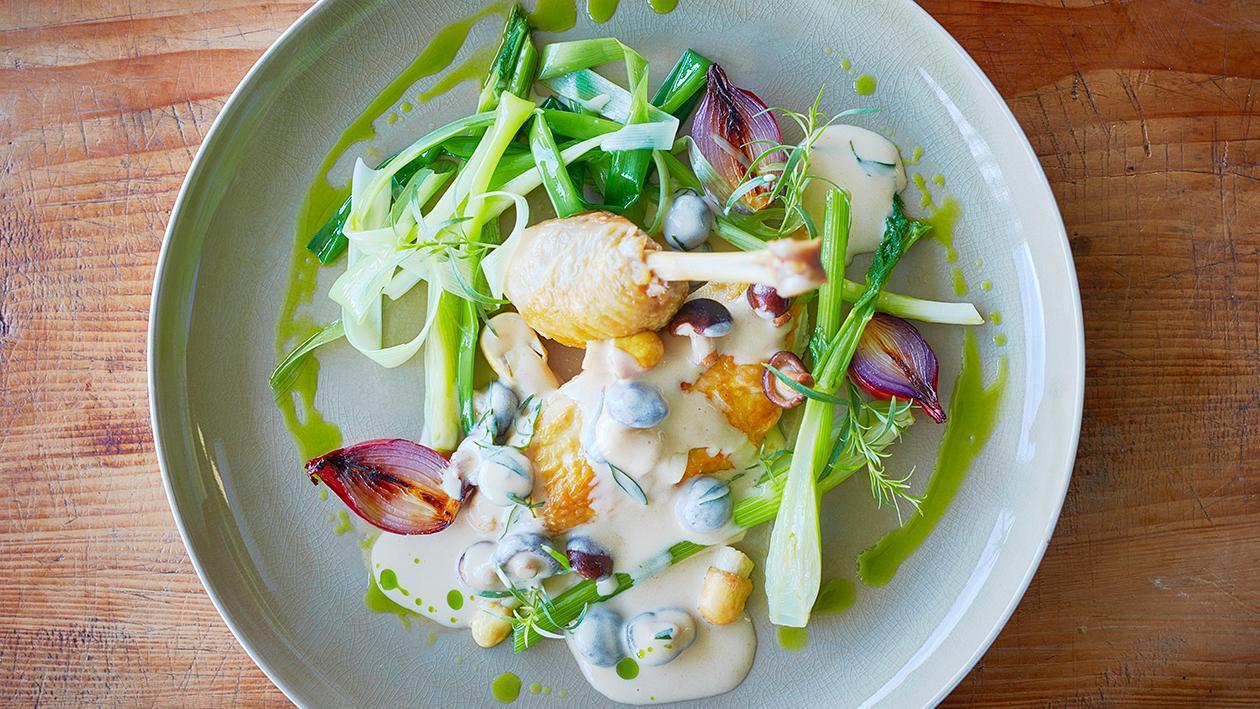 Chicken with Creamy Mushroom Sauce Chicken with Creamy Mushroom Sauce
