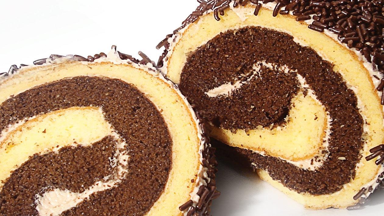 Dubbel Rollade Chocolade Muisjes Dubbel Rollade Chocolade Muisjes