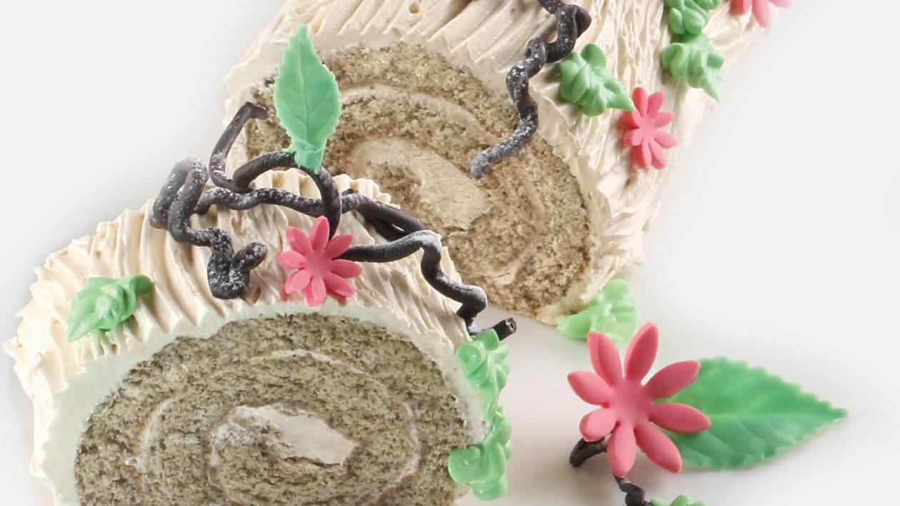 Earl Grey Swiss Roll & Caramel Creamy Cake Earl Grey Swiss Roll & Caramel Creamy Cake