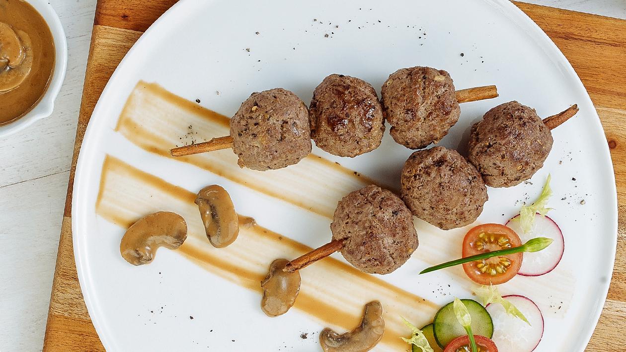 Sauce Meat Balls by Chef Deden Gumilar Sauce Meat Balls by Chef Deden Gumilar
