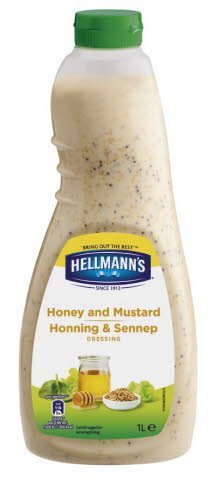 Hellmann's Honey & Mustard Dressing 1L - Hellmann's Honey & Mustard Dressing 1L -