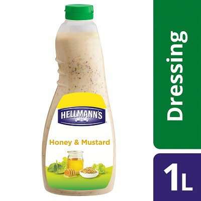 Hellmann's Honey & Mustard Dressing 1L -