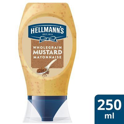 Hellmann's Mayonnaise with a pinch of mustard 250ml -