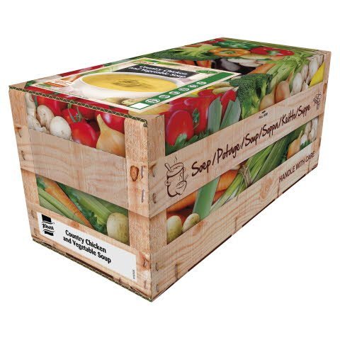 Knorr 100% Soup Country Chicken & Vegetable 4 x 2.4L - Knorr 100% Soup Country Chicken & Vegetable 4 x 2.4L -