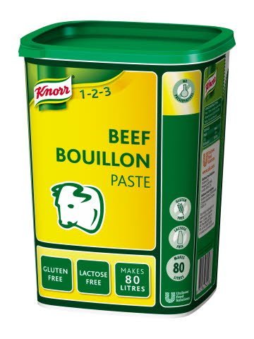 Knorr Gluten Free Beef Paste Bouillon Paste 80L  Unilever 