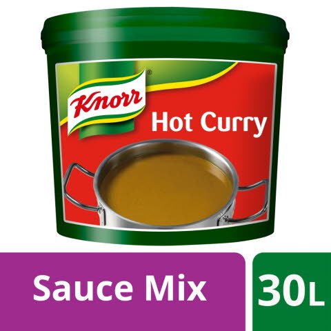 Knorr Gluten Free Hot Curry Sauce Mix 30L -